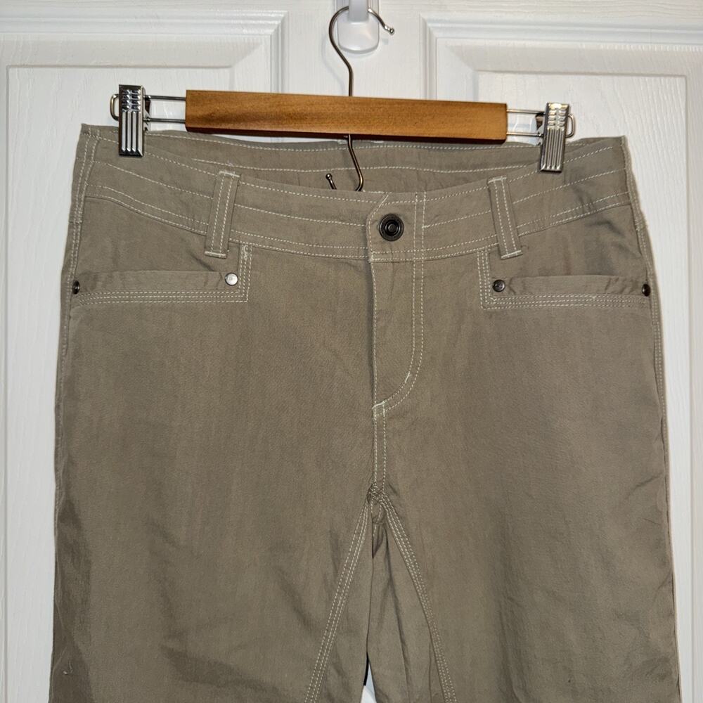 NEW Kuhl Women’s Kurve Pants Size 10 Reg Vintage Patina Dye Green Hiking Outdoor - Picture 2 of 10